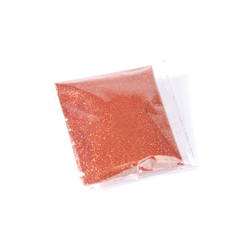 Paillettes pour tattoo et maquillages - Cuivre - 20g