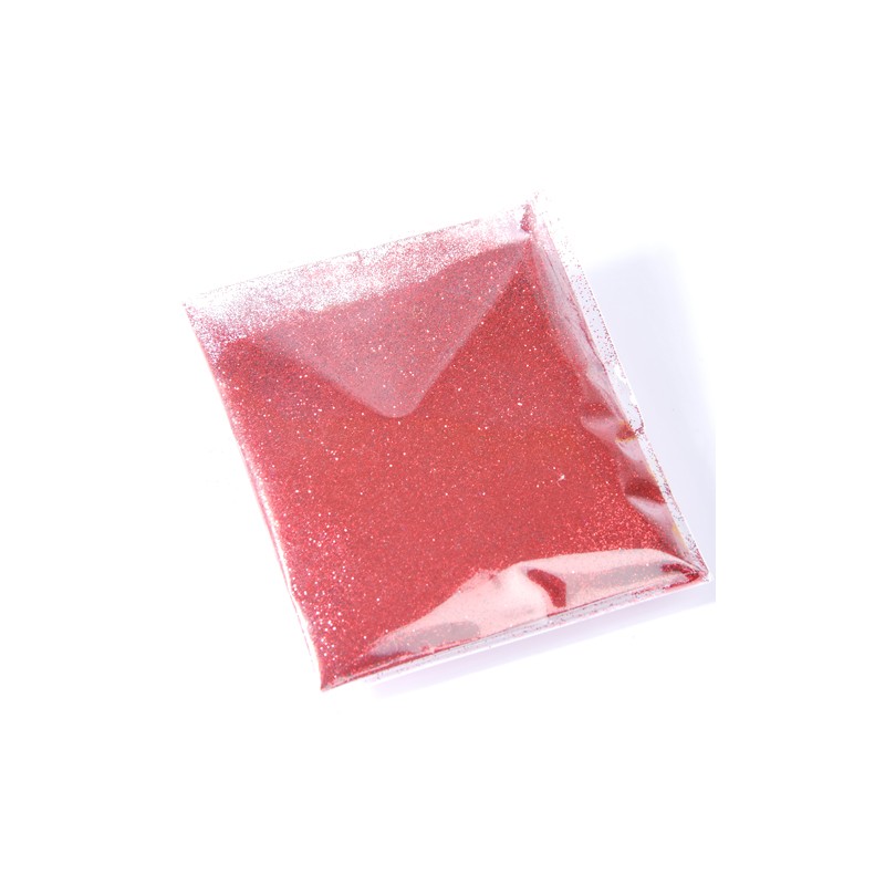 Paillettes pour tattoo et maquillages - Rouge feu - 20g