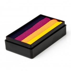 Firefly One Stroke (25g) von Global Colours, Dunkelblau, Magenta, Neonorange, Gelb.