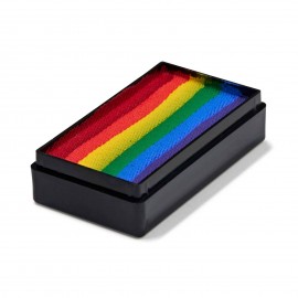 New Pride Flag One Stroke (25g) Global Colours die LGBTQIA+ Flagge. Rot, Orange, Gelb, Frisches Grün, Frisches Blau und Violett.