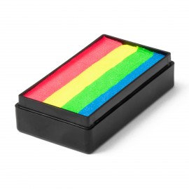 Rainbow Glow UV, Fluo, One Stroke (25g) Global Colours, Neon-Pink, Neon-Gelb, Neon-Grün, Neon-Blau.