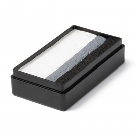 Skull One Stroke (25g) de Global Colours, Strong Black, Stone Grey, White. 