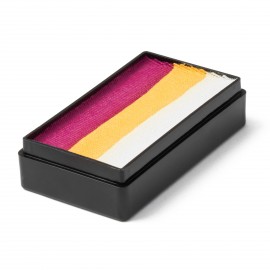 Soft Blossom One Stroke (25g) de Global Colours, Magenta, Apricot, Weiß.