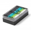 Miss Mermaid One Stroke (25g.) de Global Colours, Dunkelblau, Teal, Lime Green, Weiß. 
