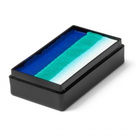 Global Seaside Fun Stroke 25g, Ultra Blue, Teal, White.