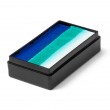 Global Seaside Fun Stroke 25g, Ultra Blue, Teal, White.