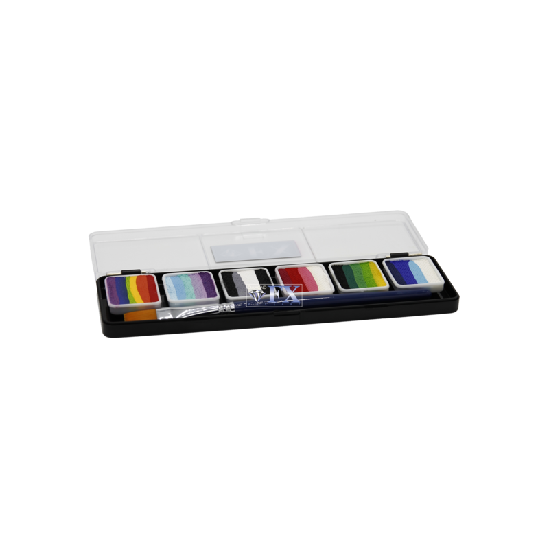 Palette de fard à eau pour maquillage DFX - Splitcake SHINE