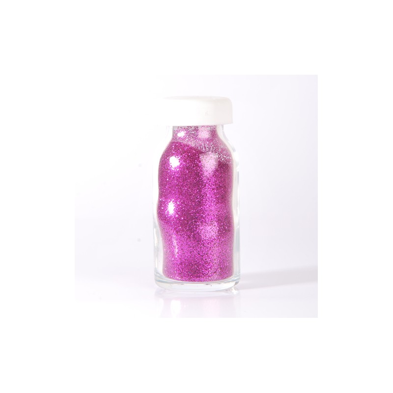 Paillettes pour tattoo et maquillages - Rose pink - 10ml