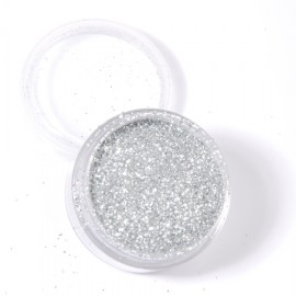 Paillettes pour tattoo et maquillages - Argent - 5ml