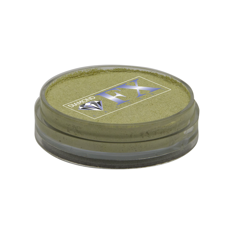 DFX Brillante Farbe - Mellow Yellow metallisch 10gr. Recharge Palette 