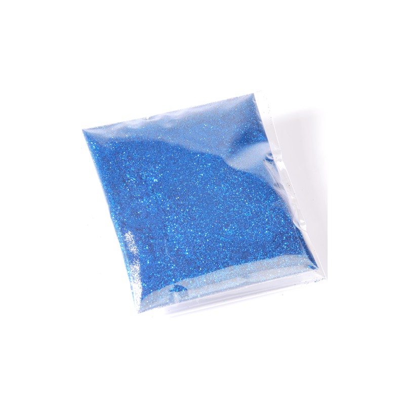 Paillettes pour tattoo et maquillages - Bleu - 50g