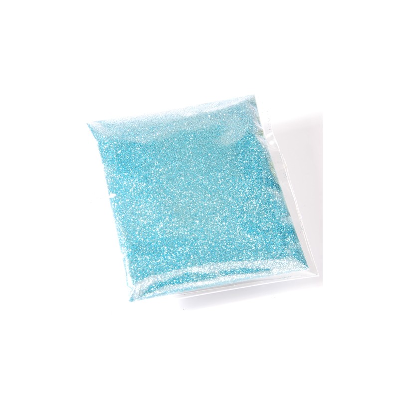 Paillettes pour tattoo et maquillages - Bleu océan - 20g