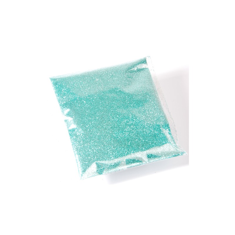 Paillettes pour tattoo et maquillages - Bleu eau - 20g