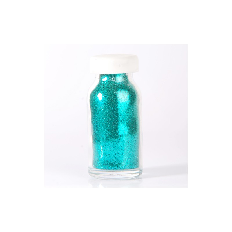 Pailletten für Tattoos und Schminke - Aquamarine - 10ml