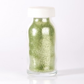 Paillettes pour tattoo et maquillages - Vert jade - 10ml