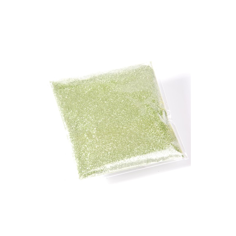 Paillettes pour tattoo et maquillages - Vert jade - 20g