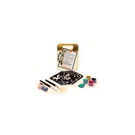 Set von ephemeren Glitzer-Tattoos - Fun Set mixte 