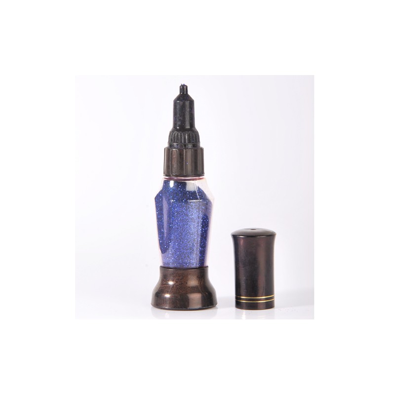 Paillettes pour tattoo et maquillages - Bleu foncé - sq