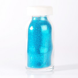 Paillettes pour tattoo et maquillages - Turquoise -10ml