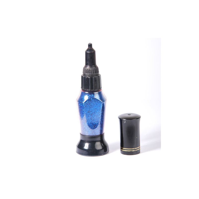 Pailletten für Tattoos und Schminke - Blau - 12ml