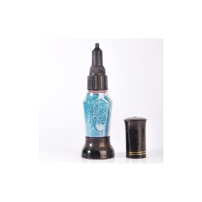 Pailletten für Tattoos und Schminke - Oceanblau - 12ml