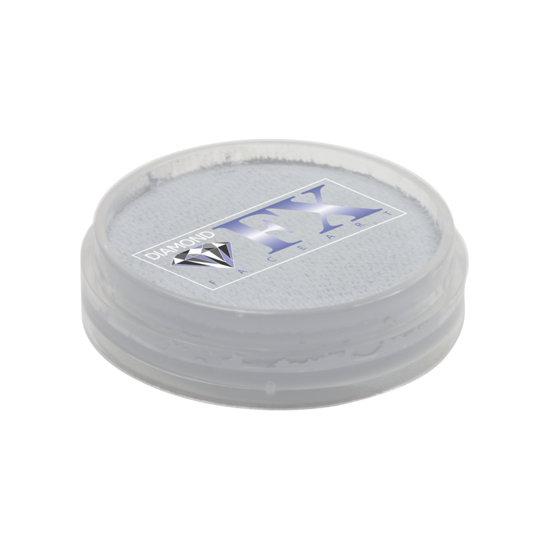Fard à eau pour maquillage enfants et adultes Diamond FX Spirit essentiel 10gr. Gris-Bleu Clair Recharge Palette 