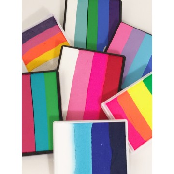 Grandes couleurs multicolores